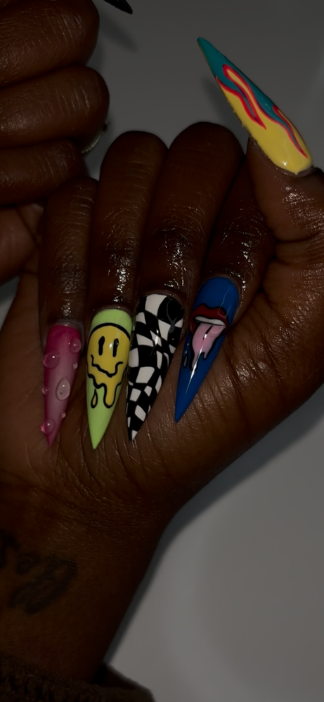 10 Finger Creative Design Add-on at Divine Tips by Trin in Rosedale, MD