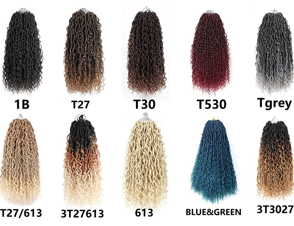 Island Locs Color Options
