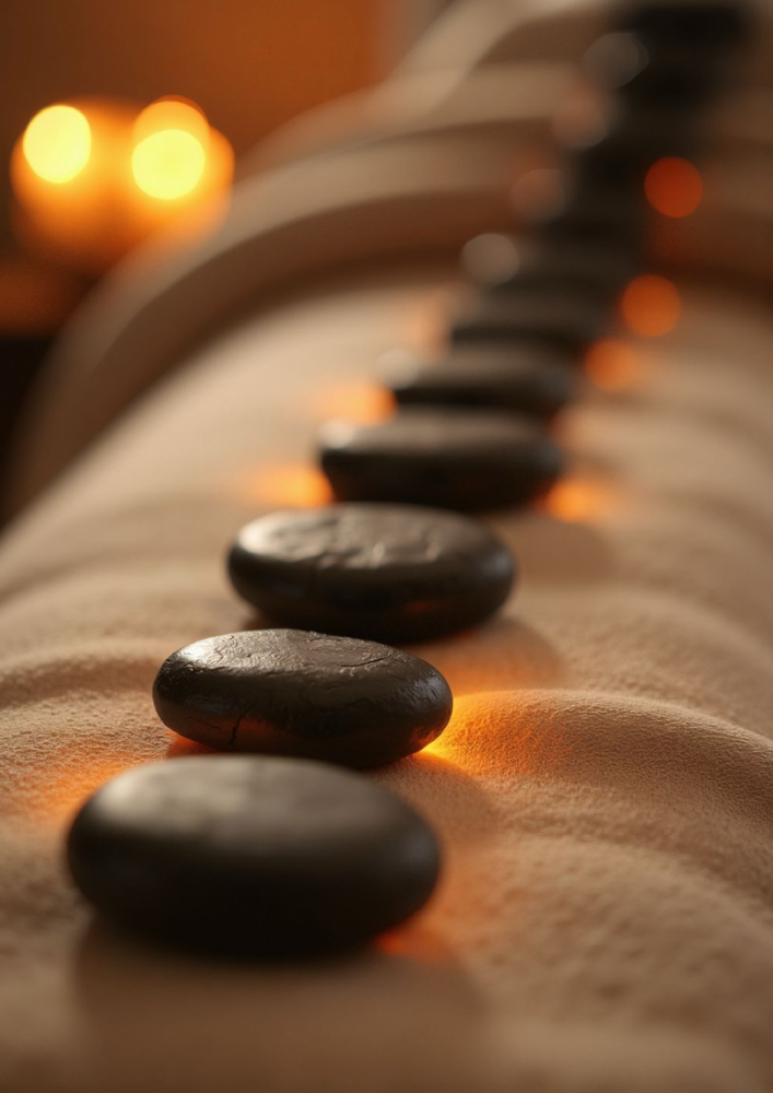 60 Min Hot Stone Massage