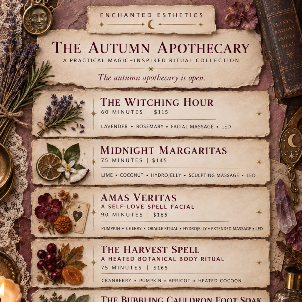 THE HARVEST SPELL BODY WRAP at Enchanted Esthetics in Smyrna, TN