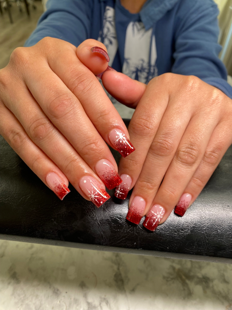 Short Full Set Acrylics
