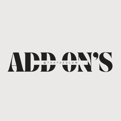 Add On’s