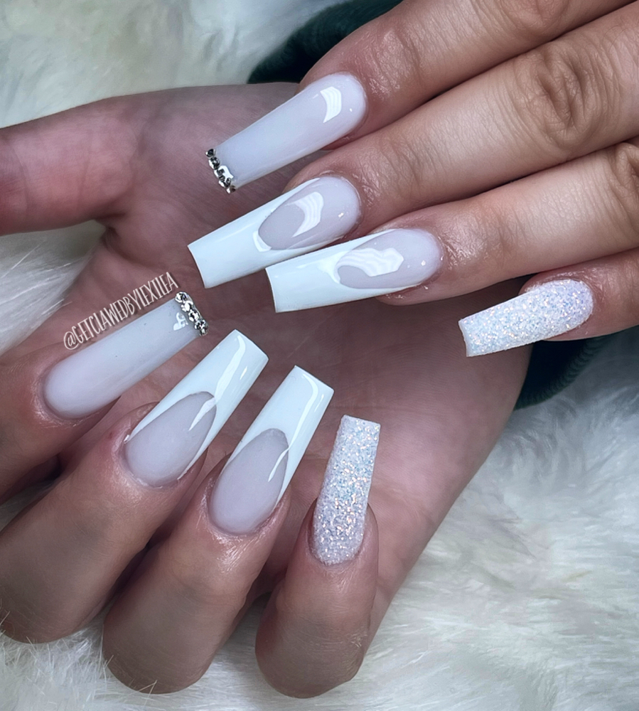 Long Acrylic Full Set