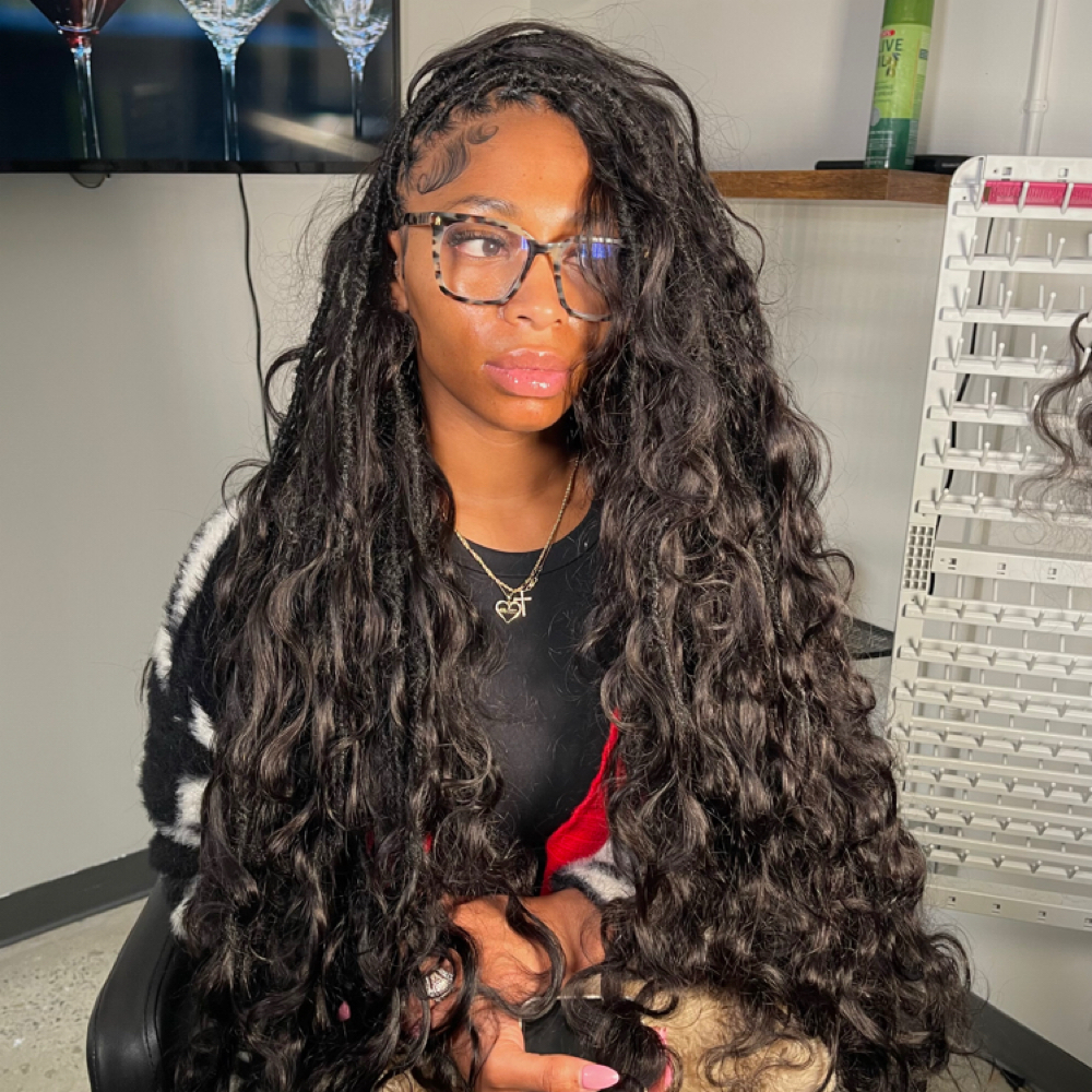 Knotless Fairy Locs at Coilz in Smyrna, GA