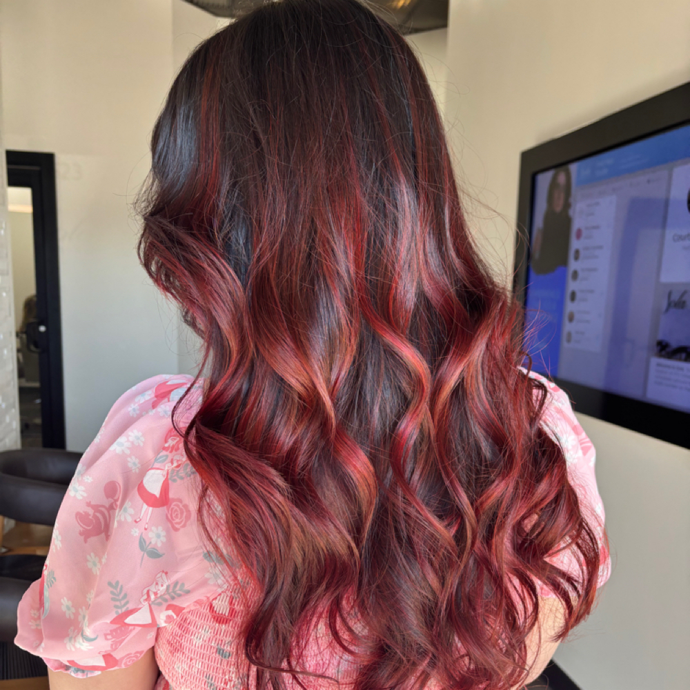 Balayage/Foilayage at Nocturna Studio in Virginia Beach, VA