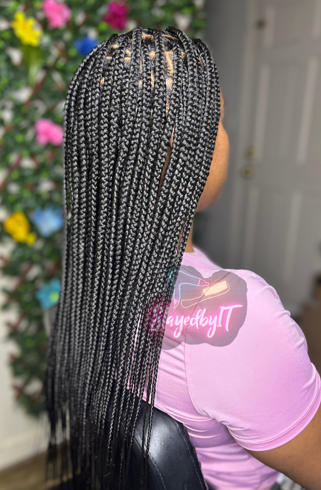 Medium Box Braids at SlayedbyIT in Meridian, MS