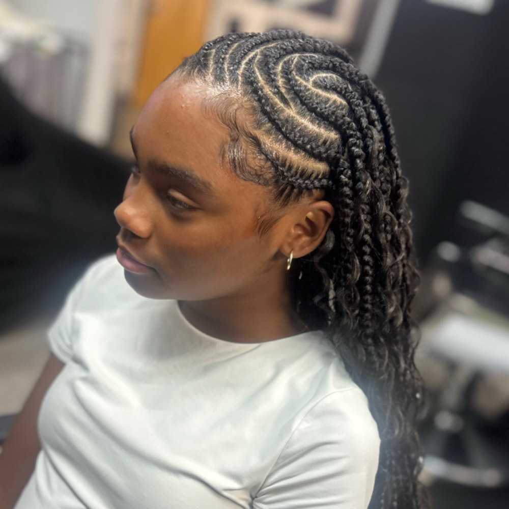 Tribal braids Standard at Trill Loc’d Tribe in Katy, TX