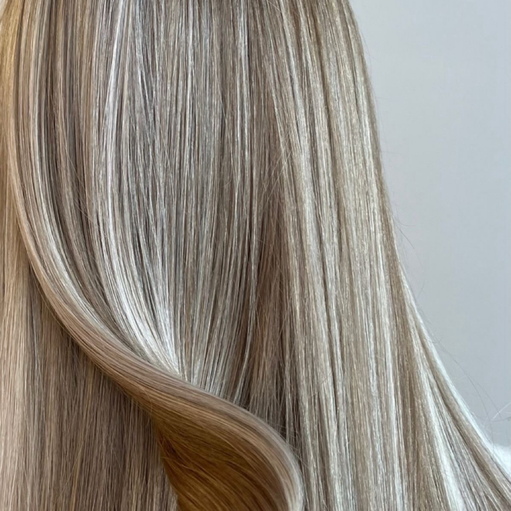 Custom Blonde Babylights at Emma Bonney in Raleigh, NC
