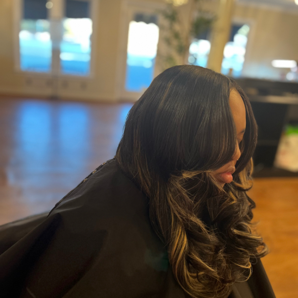 Quick weave at Taylored Image in Delmar, DE