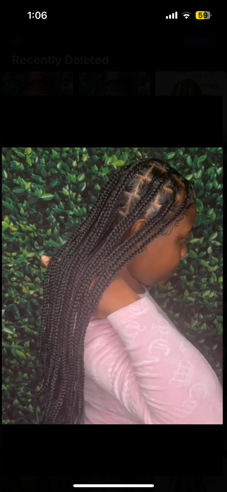 Large Knotless