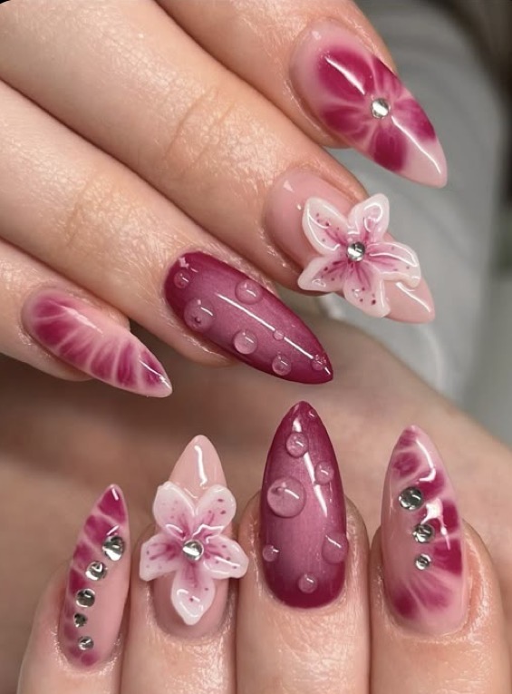 3D Nail Art at My Pink Studio in Milwaukee, WI