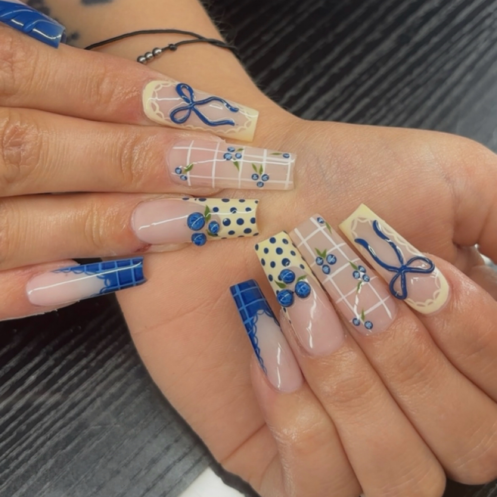 Gel-X Fullset With Art at The Nail Edit in Pittsburgh, PA