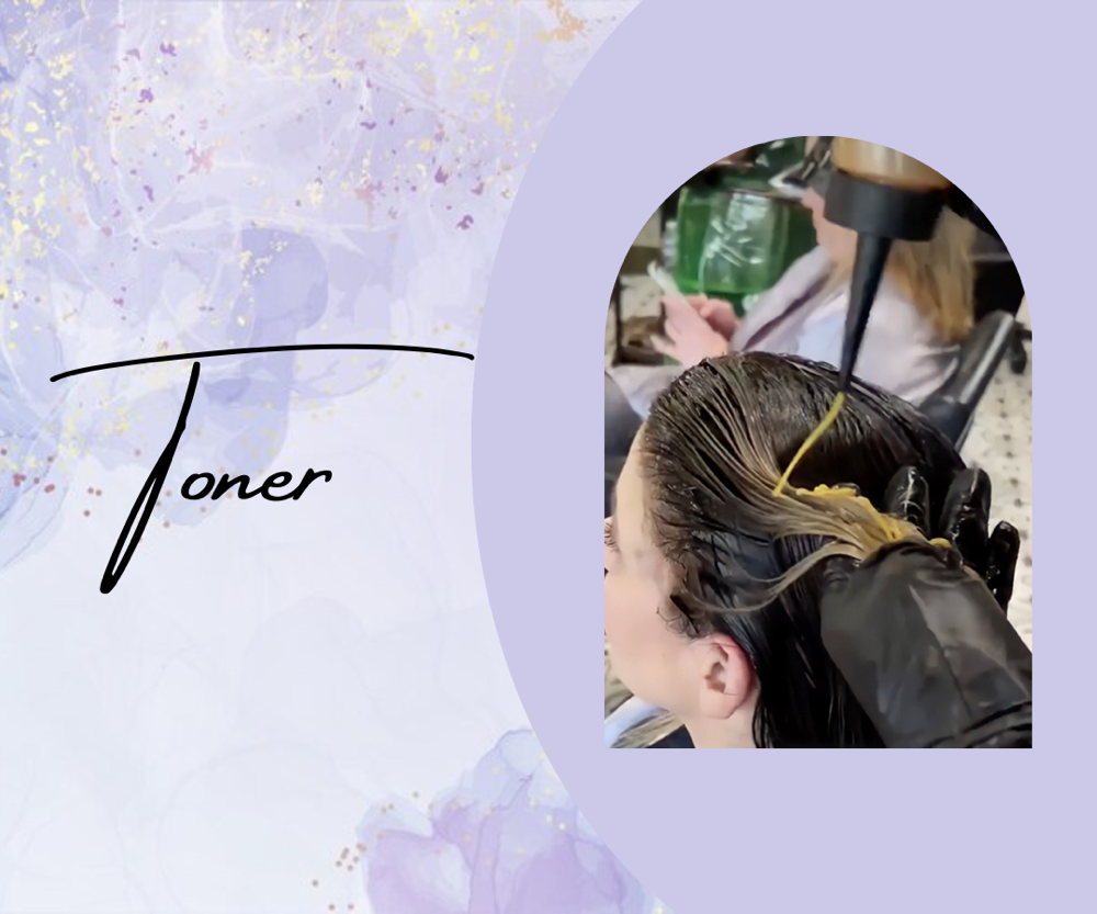 Toner at Hair by Sarah At Salon Stiles in Coventry Township, OH