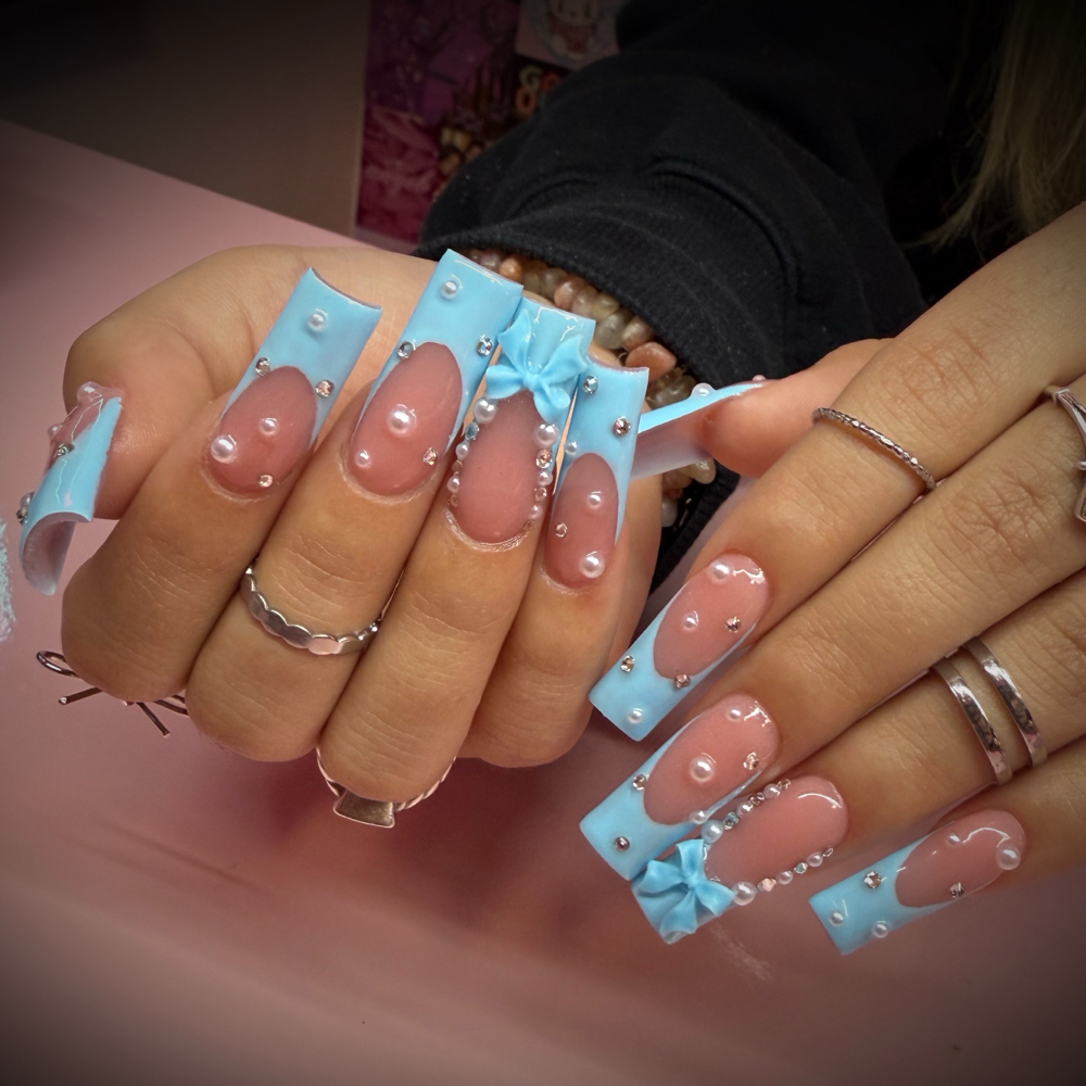 Full Set- Length 7-6 (MODERATE) at Girl Talk Nail Studio in Arvada, CO