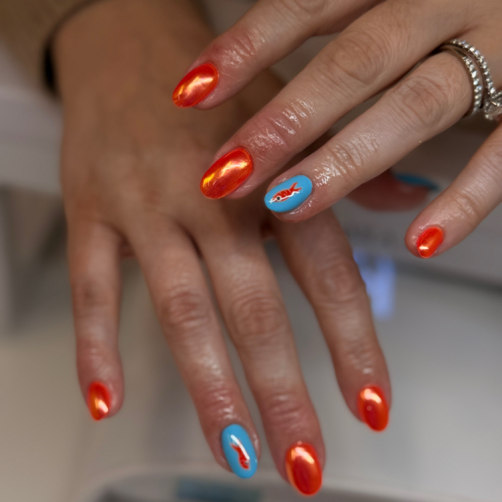 Pretty Extra Art at Coco Nails in El Cajon, CA