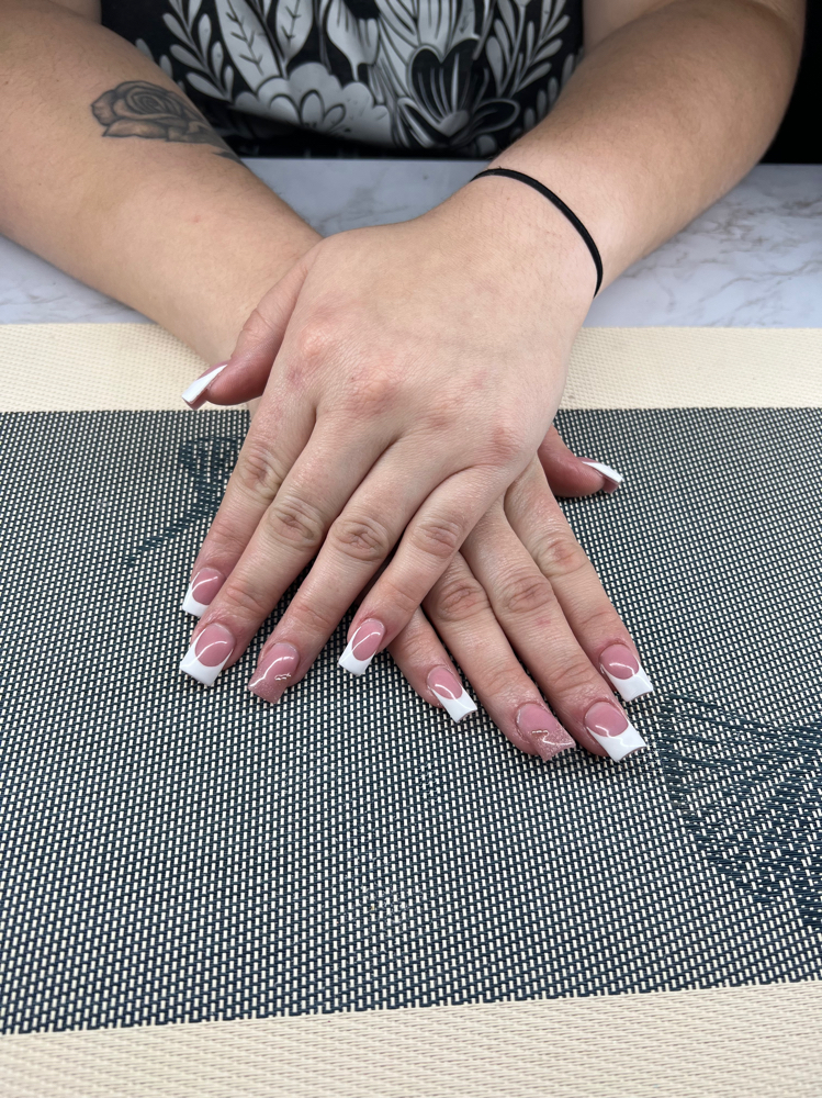 French Tip- Per Nail at Set-Apart Nails By Jo in San Angelo, TX