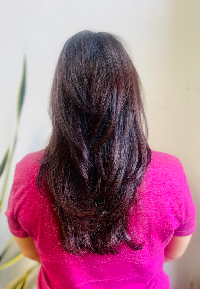 Medium/Long hair haircut