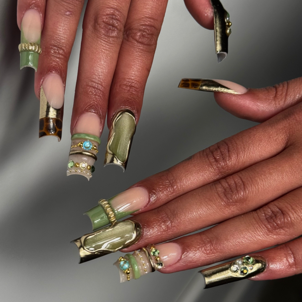 Acrylic Fill In at Nija Jones in White Plains, NY