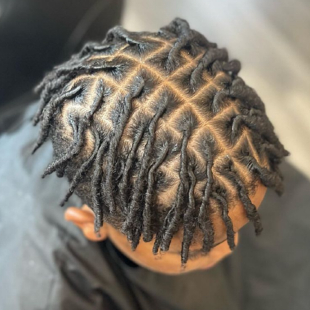 Loc Retwist at Locs  by queen in Cleveland, OH