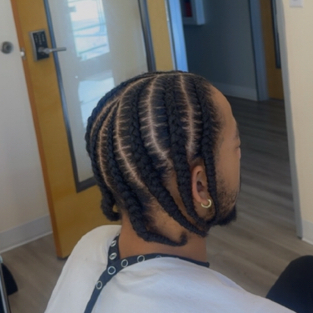 Men Cornrows at Luxe braids & beauty LLC in Dallas, TX