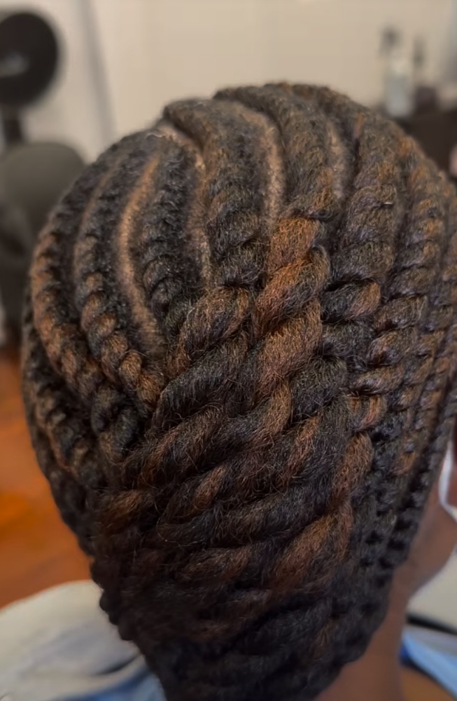 2 Strand Flat Twist at The Beauty Agenda in Rockingham, NC