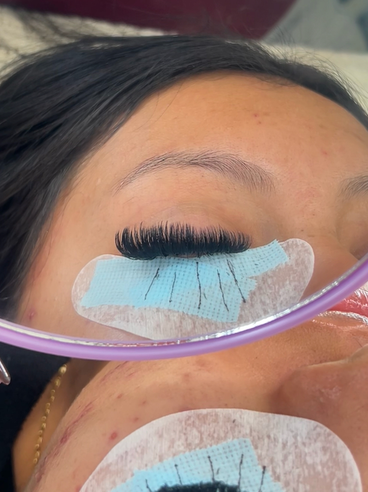 Volume Full Set at Lash Babe Esthetics in Logan, UT