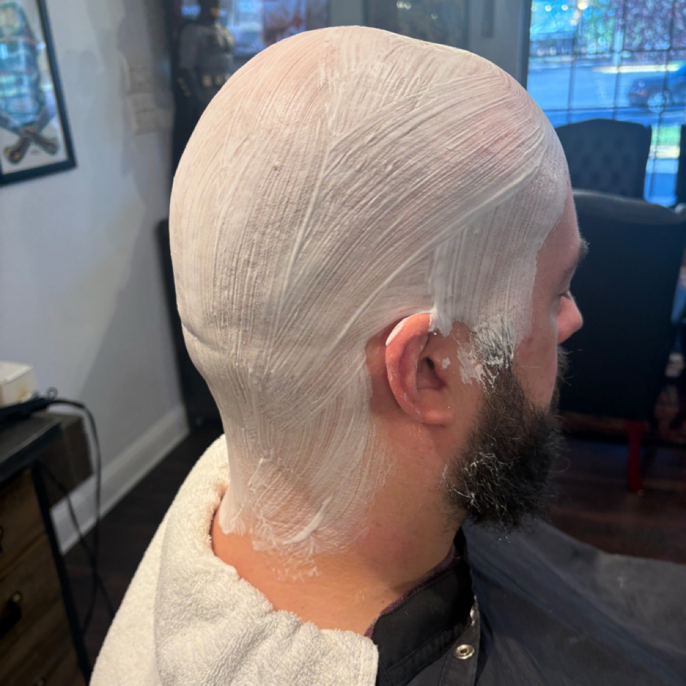 Head Shave at Iron&Oak Barber Lounge,LLC in Marlton, NJ