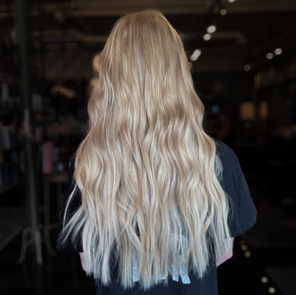 2 Row Extension Install/reinstall at • Dead Rose Salon • Kayla and Lauryn Boyer in Minneapolis, MN
