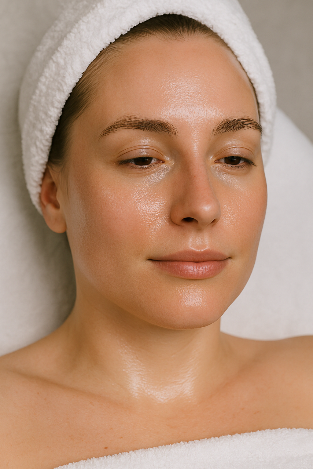 Oxygen infusion facial co2