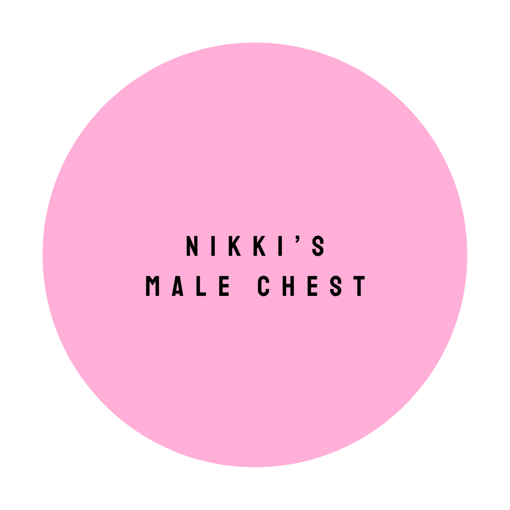 NIKKI'S MALE CHEST at The Dollhouse Wax Studio in Smyrna, TN