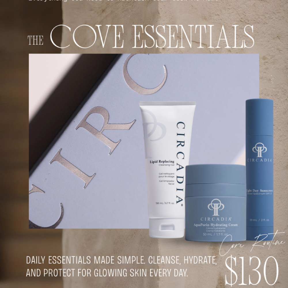 The Cove Essentials Skincare Set at The Coastal Cove Salon & Spa in Spring, TX