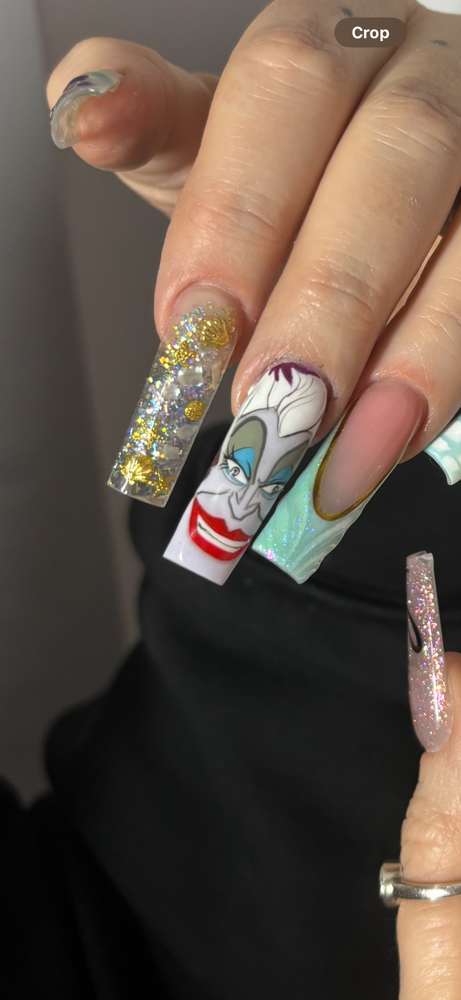 Level 2 Character Nail Art