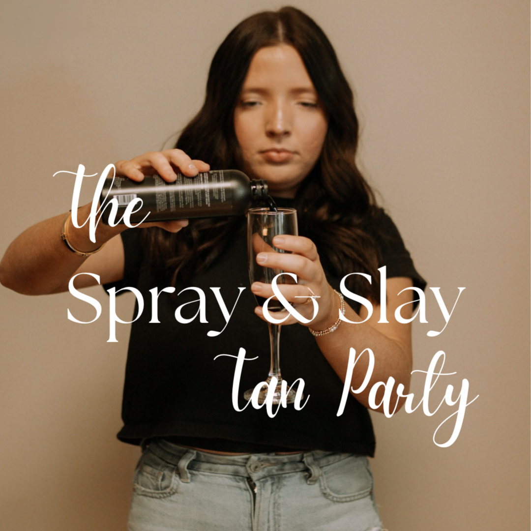 The Spray & Slay Tan Party at Chelsea Lou’s Boutique & Beauty in Anniston, AL