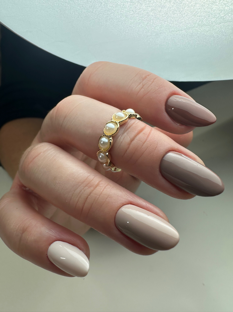 Luxury Russian Mani +Gel Enhancemen
