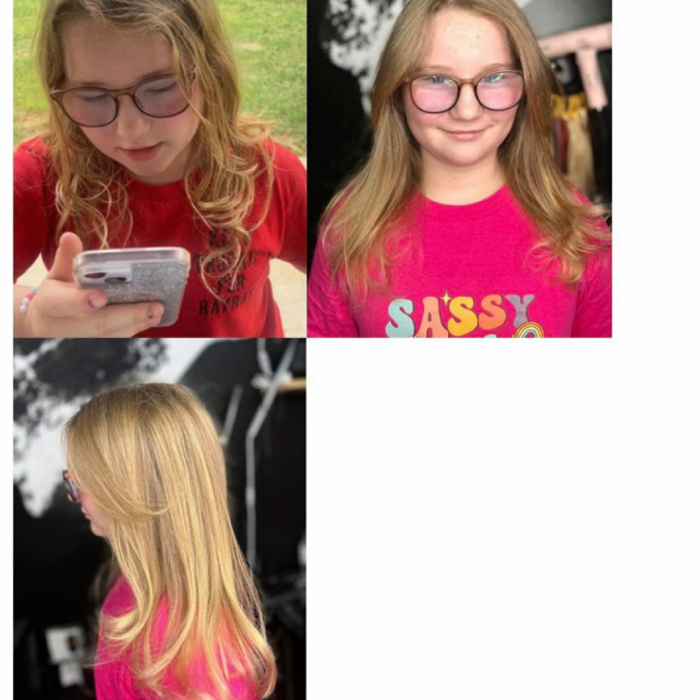 6-12 Yr Girls Shampoo Cut at Hair By Erica Kaye in Cleburne, TX