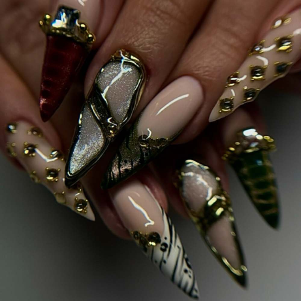 ✧ Length & Extensions Add-On ✧ at Moon Phase Nails in Germantown, MD
