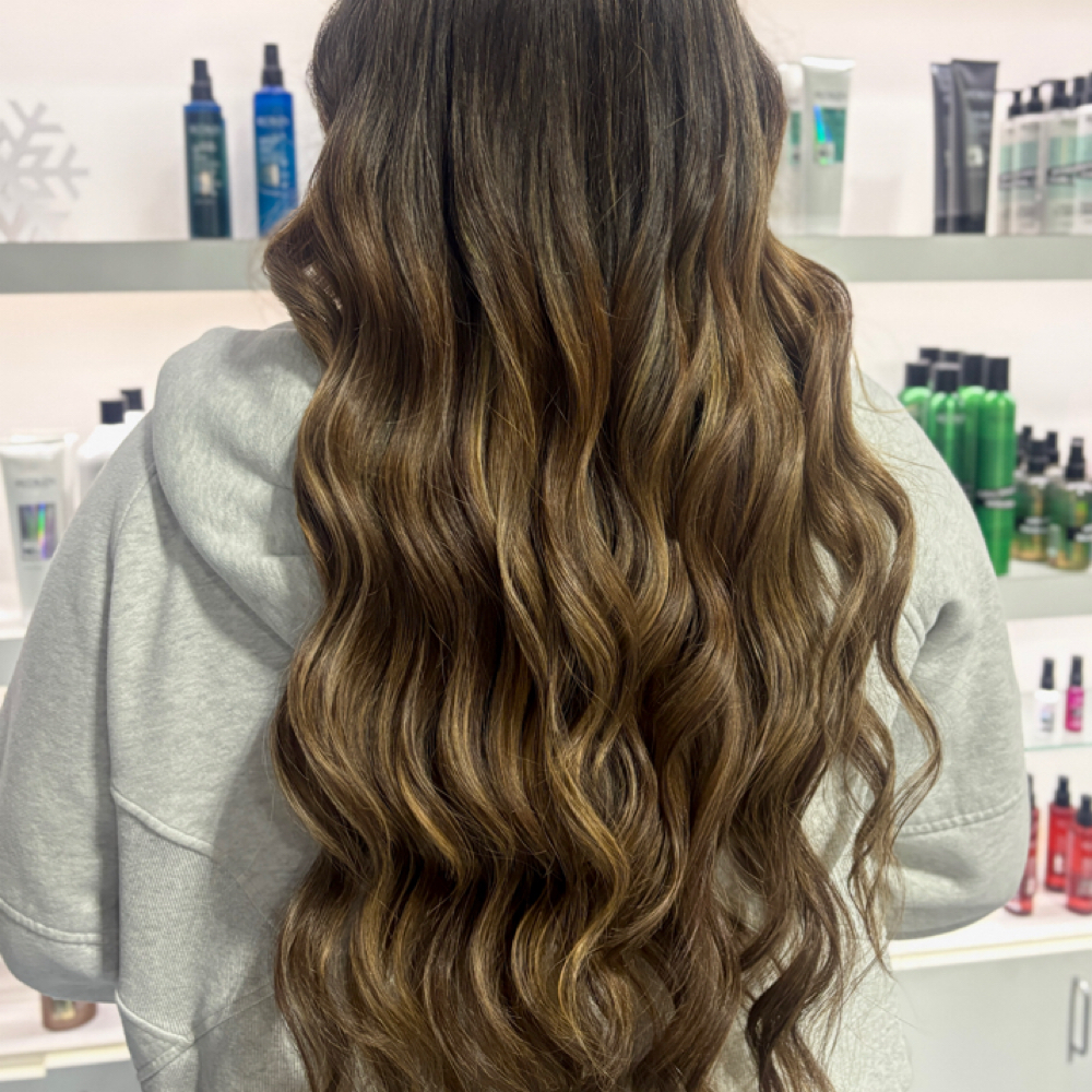 Balayage full + tone at Elliescissorhands Glow Salon And Spa in San Antonio, TX