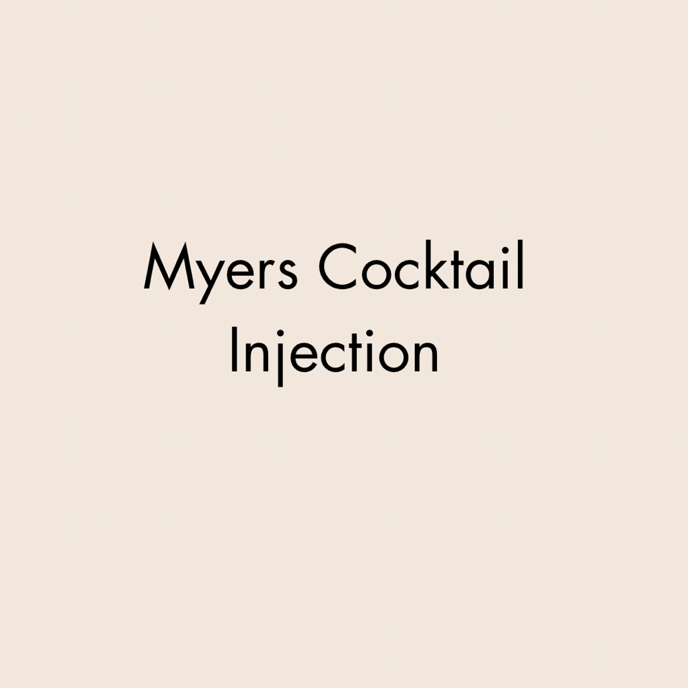 Myers Cocktail Injection