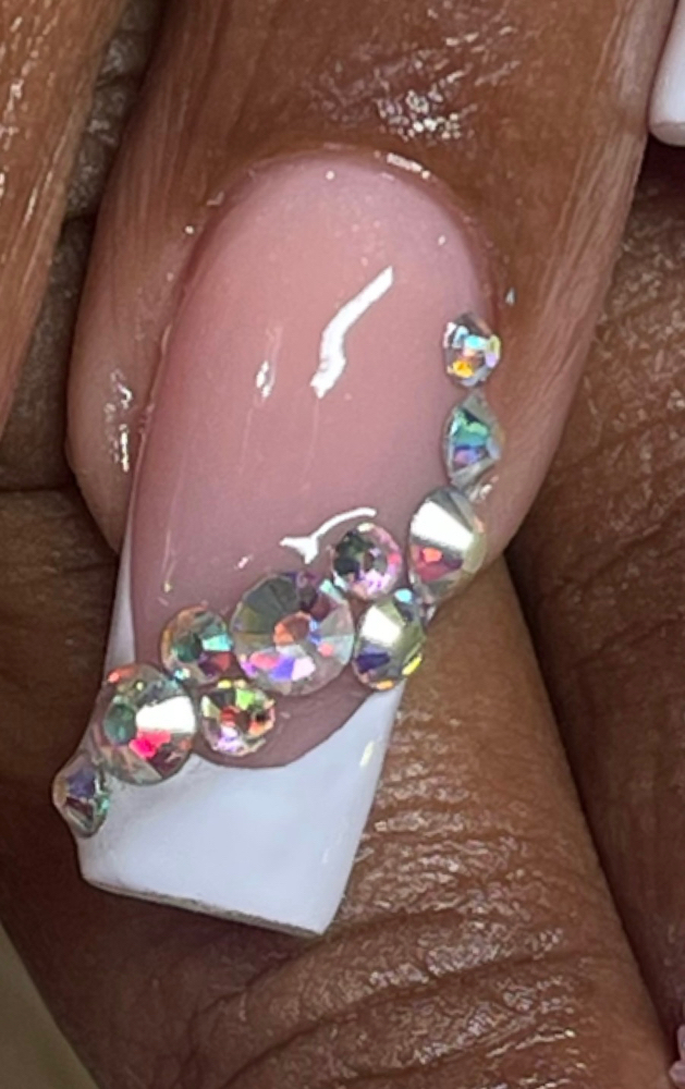 Partial Bling (2 Nails)