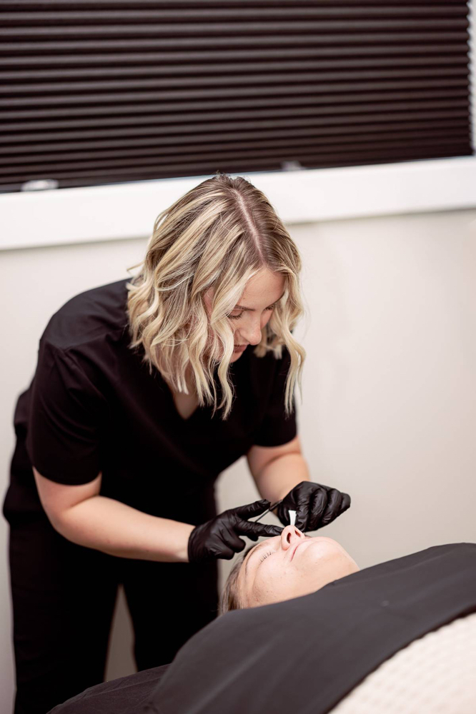 Brow Tint at Luxe Massage and Esthetics in Cedar Grove, WI