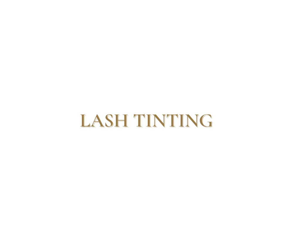 Eyelash Tinting