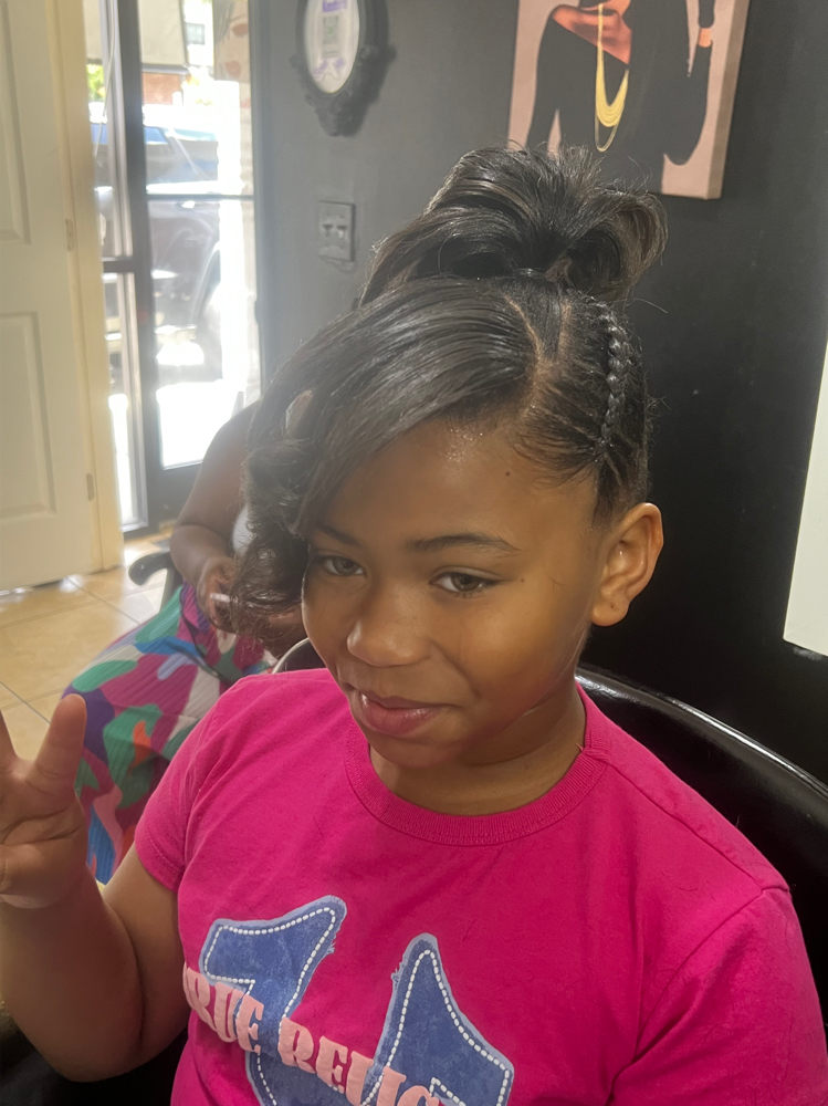 Kids Ponytail Style
