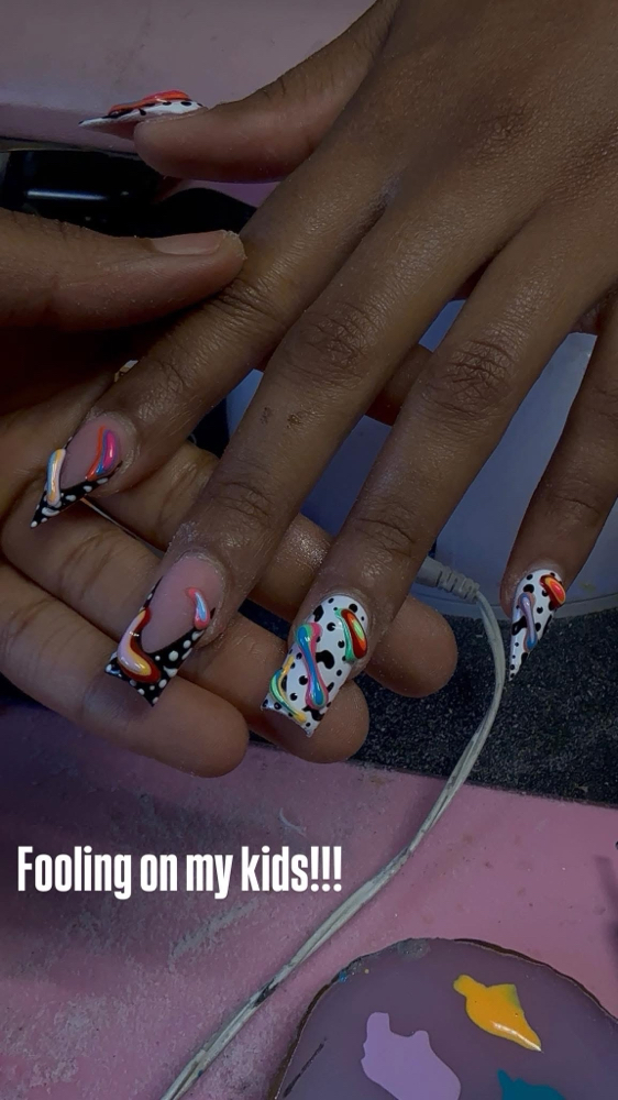 Art Freestyle🎨 at Nail Addict BLVD in Cincinnati, OH