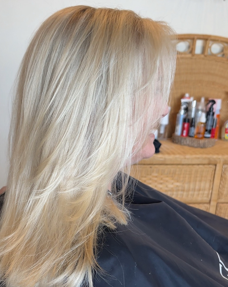 Bondi Blonde at The Demi Hair in Houston, MO
