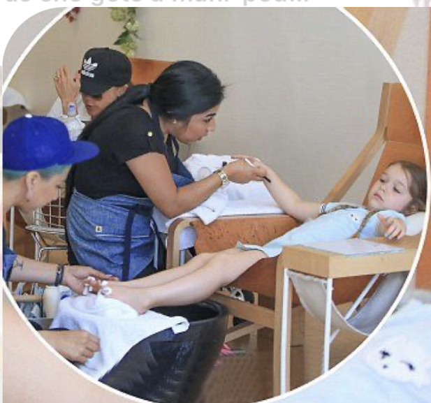 Kids Mani Pedi (under 10 Years )
