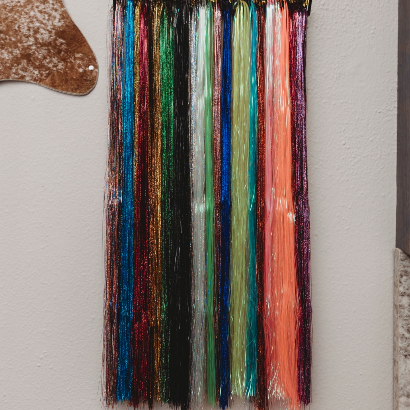 Glitter Tinsel at Hair By Amber at Wonderlust Hair Studio in Waco, TX
