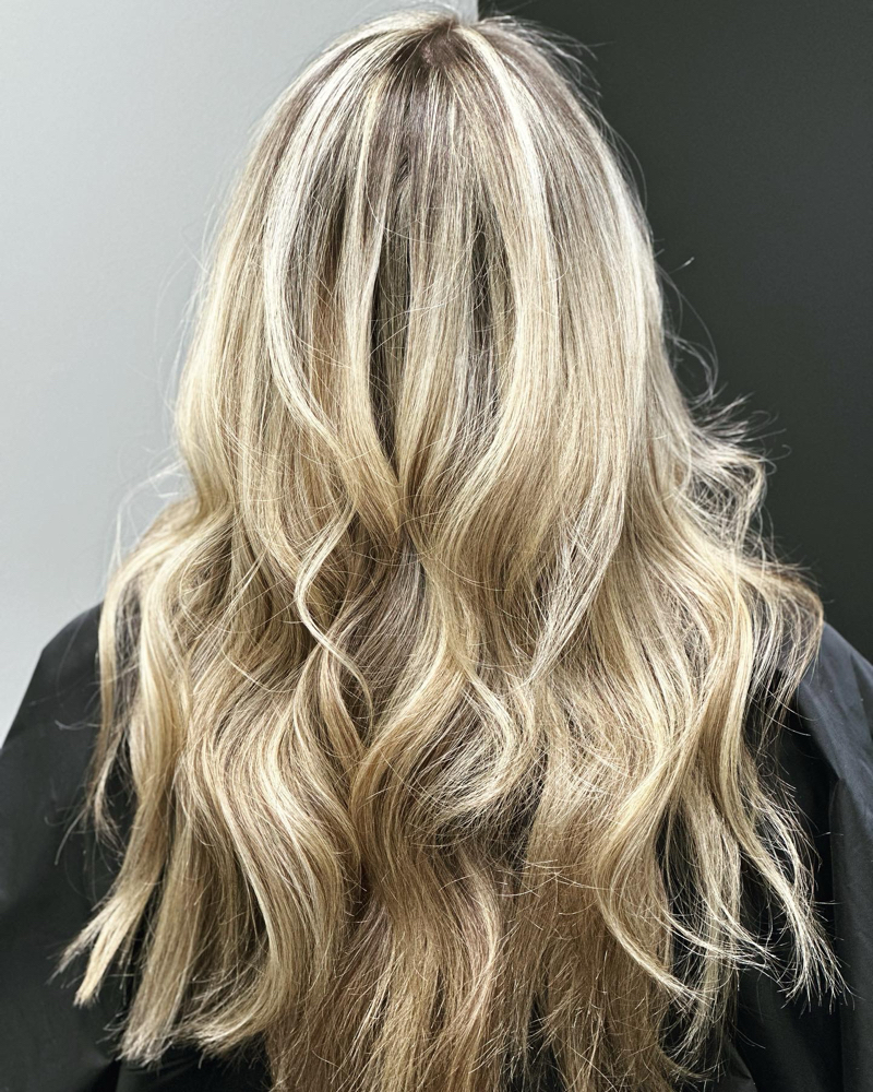 Balayage + Toner + Cut