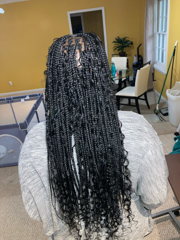 Small-med Boho/goddess Knotless