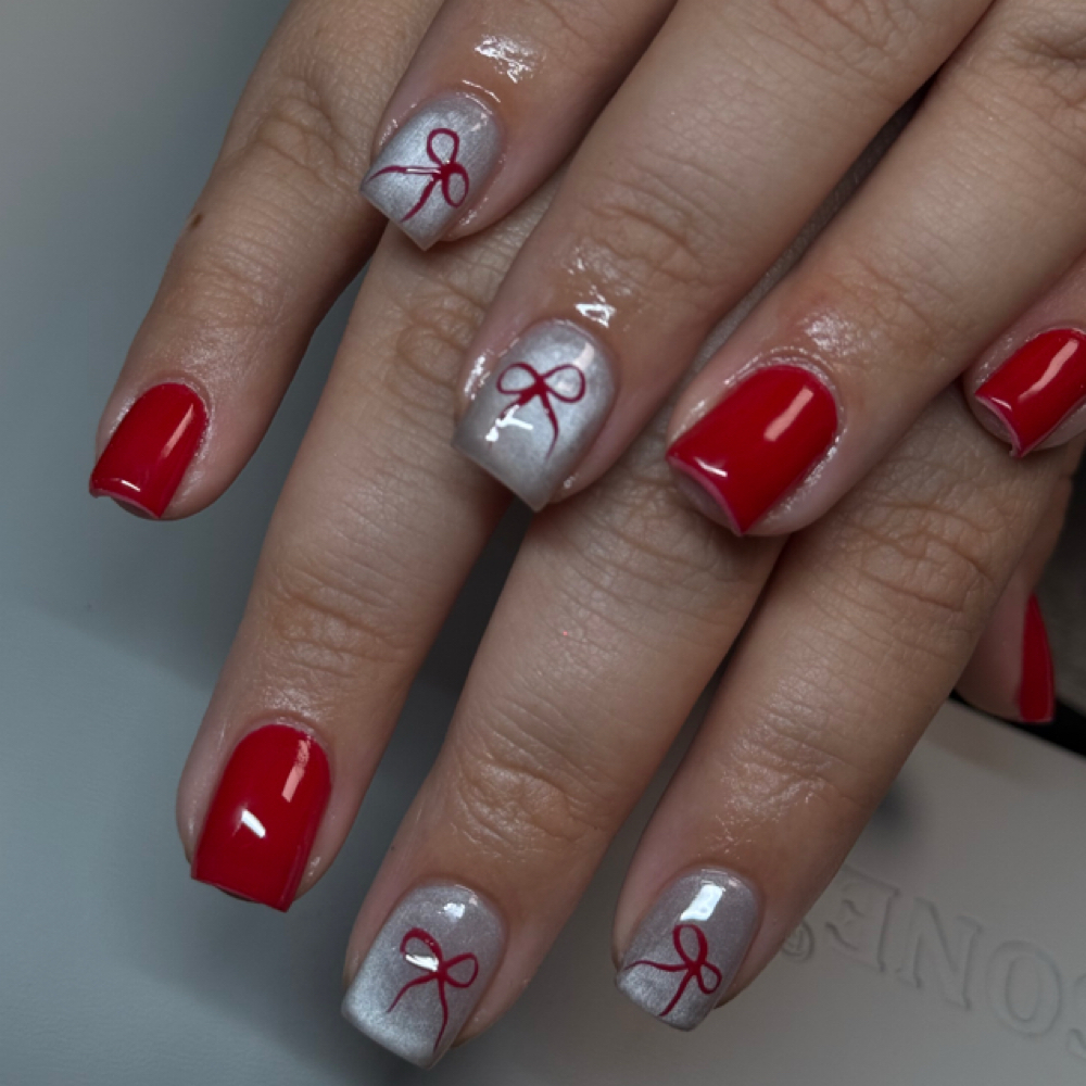 Builder Gel Full Set at Deluxe Barber Lounge in Midvale, UT