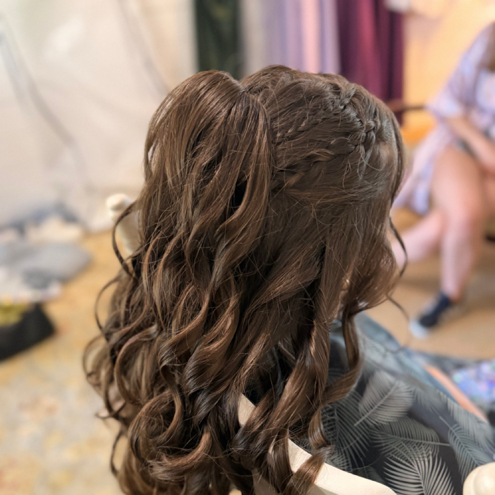 Updo Style (formal) at a & beauty in Saraland, AL